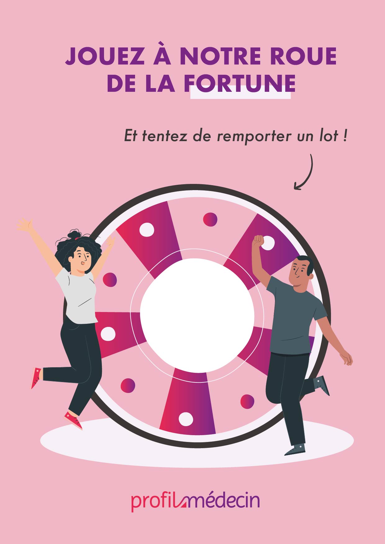Affiche Roue de la fortune