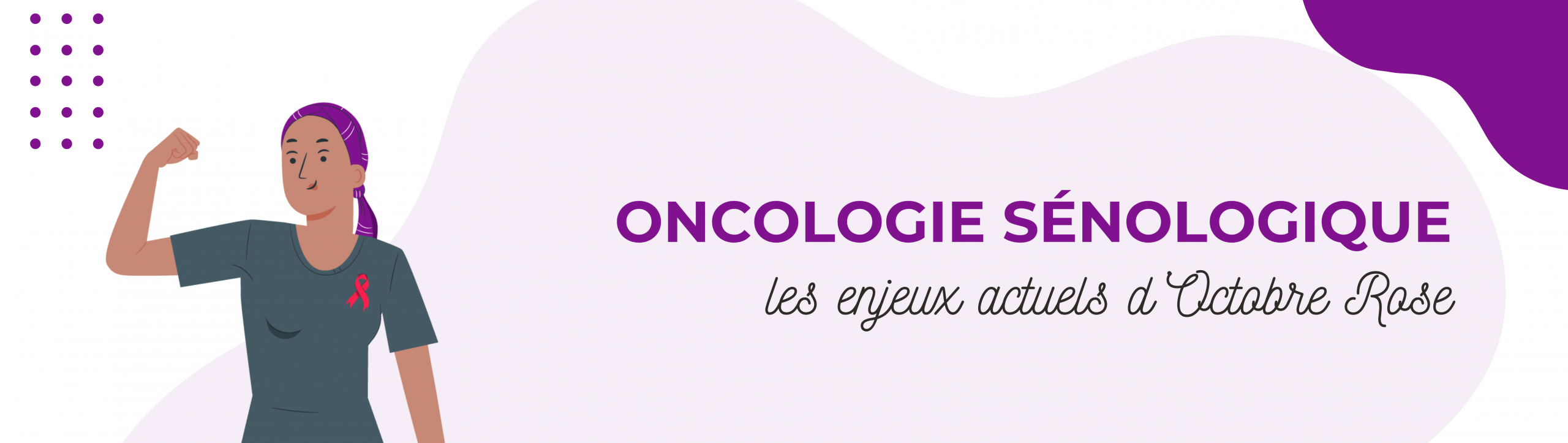 octobre rose : où en est l'oncoogie sénologique